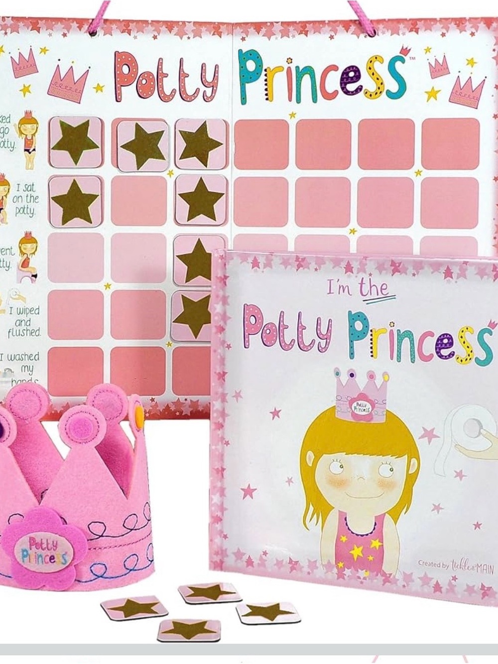 Princess Potty Training Gift Set unused
